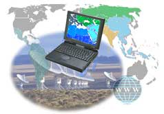 Satellite Communication Networks teleport picture